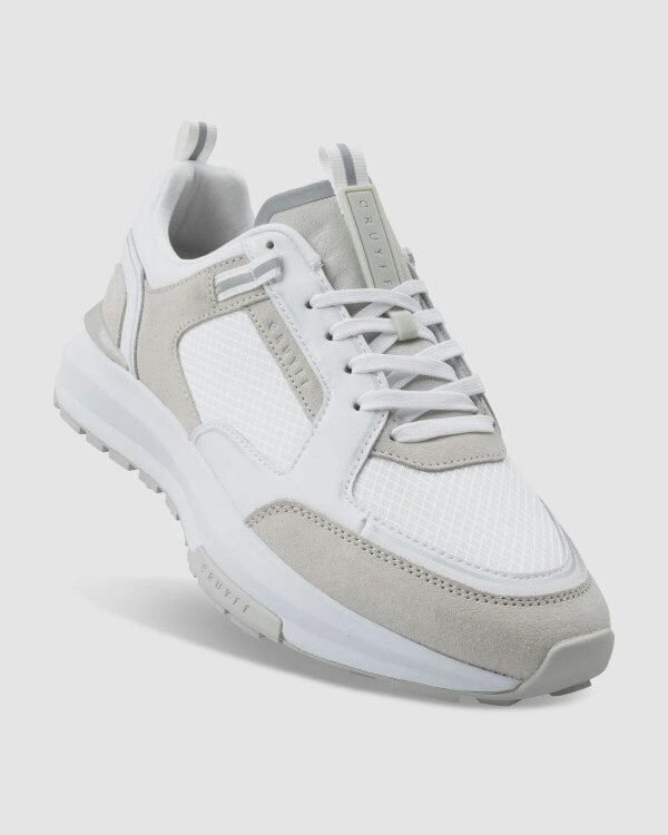 Cruyff Rayado Trainers - White/ Grey