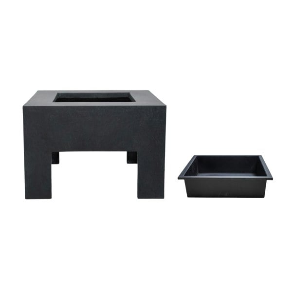 Ivyline Square Firebowl & Square Console