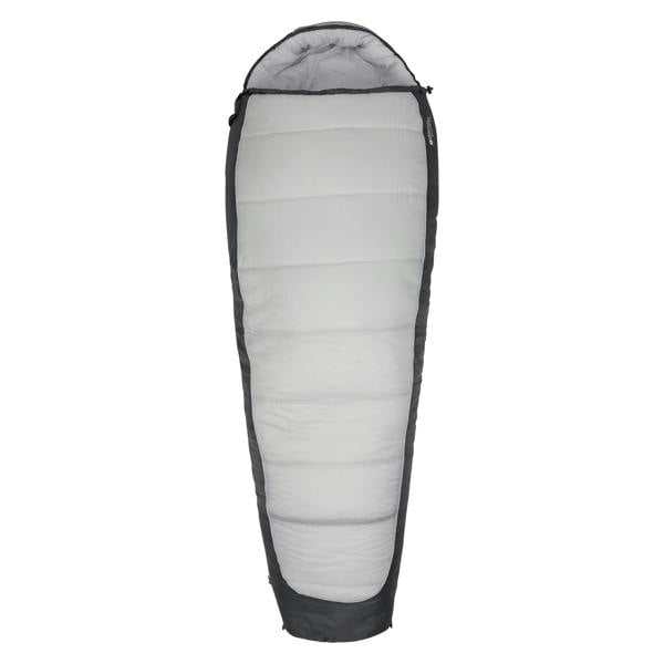 Mountain Warehouse Unisex Adult Left Zip Winter Mummy Sleeping Bag - Grey - 