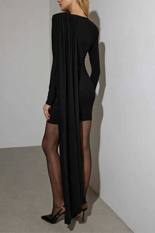 WOVCOR Knit Mini Dress