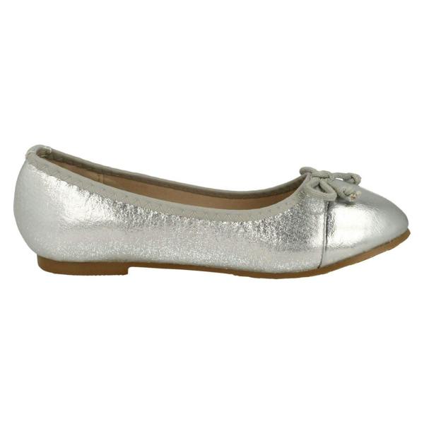Spot On Girls Spot On Bow Detailed Ballerina Shoes