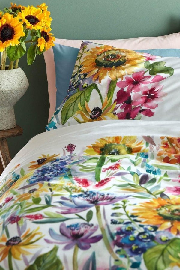 Voyage Maison Sunflower Summer Duvet Cover Set