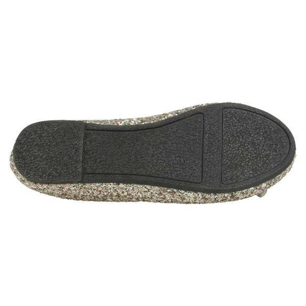 Spot On Girls Spot On Flat Glitter Ballerinas