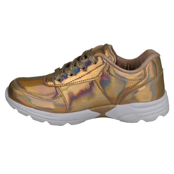 Spot On Girls Spot On Casual Hologram Trainers