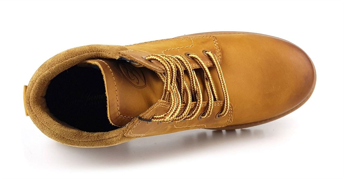 Frank James Bisley Mens Leather Lace Up Yuma Commando Casual Boots