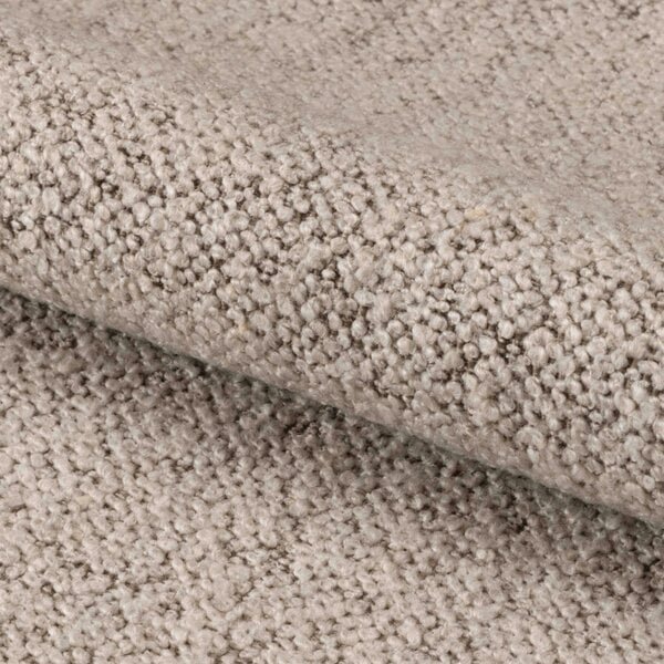 Wyld Haus Valley Beige Boucl? Fabric Swivel Dining Chair