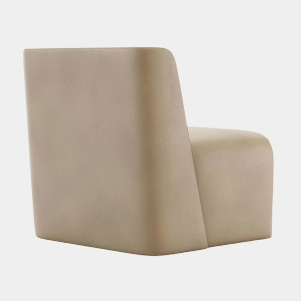 Domkapa Pereira Natural Leather Flow Armchair