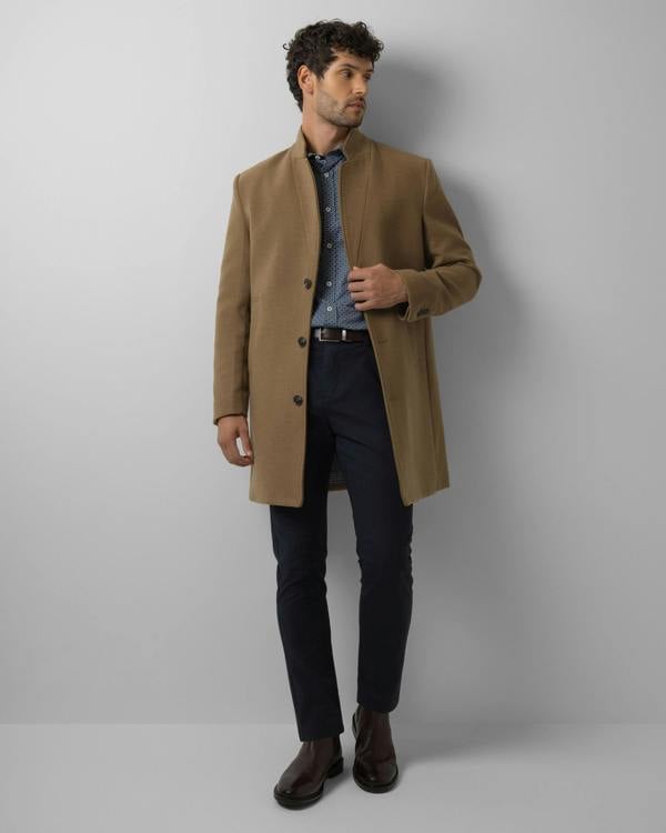 Steel & Jelly Holden - Inverted Collar Coat