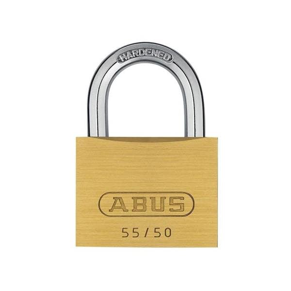 Abus Mechanical 55 Series Brass Padlock - Multi Colour - 