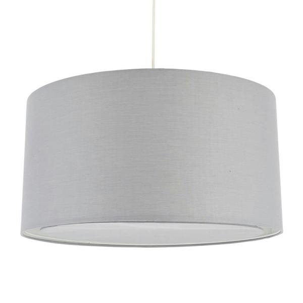 Pagazzi Lighting Kentaro Large Pendant Light Shade Dove Grey