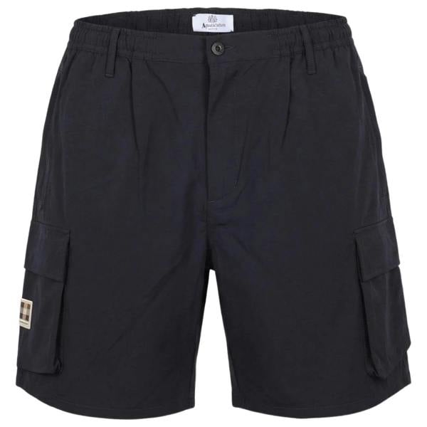 Aquascutum Active SHELL SP SHORT PANT AA_B006_SP011 16 Black Shorts Mens S