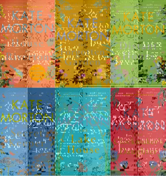 Kate Morton 6 Book Set Collection - The House at Riverton, Forgotten Garden, Distant Hours, Secret Keeper, Lake House, Clockmaker's Daughter
