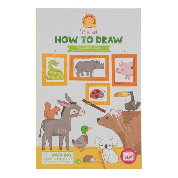 Tiger Tribe TR60227 How to Draw - Wild Kingdom