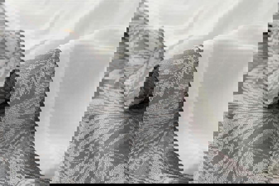 Luxury Living Chenille Jacquard Lined Ring Top Eyelet Curtains