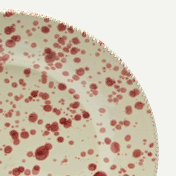 Hot Pottery Side Plate Cranberry
