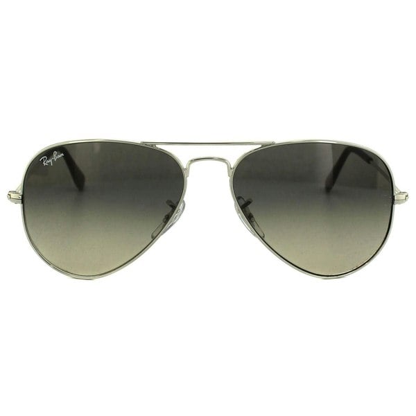 Ray-Ban Sunglasses Aviator 3025 003/32 Silver Grey Gradient 55mm