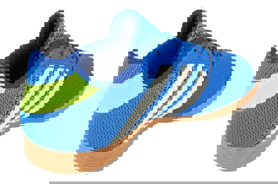 Adidas Top Sala Junior Football Trainers Shoes  FV2632 - Blue White Green Fv2632 - Photo 2