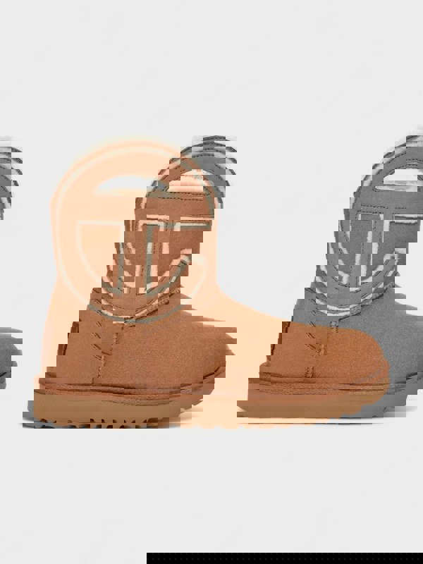 UGG x Telfar Logo Mini Boot Chestnut - Supplied FashionUGG