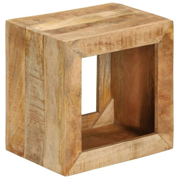 Berkfield Stool 40x30x40 cm Solid Wood Mango