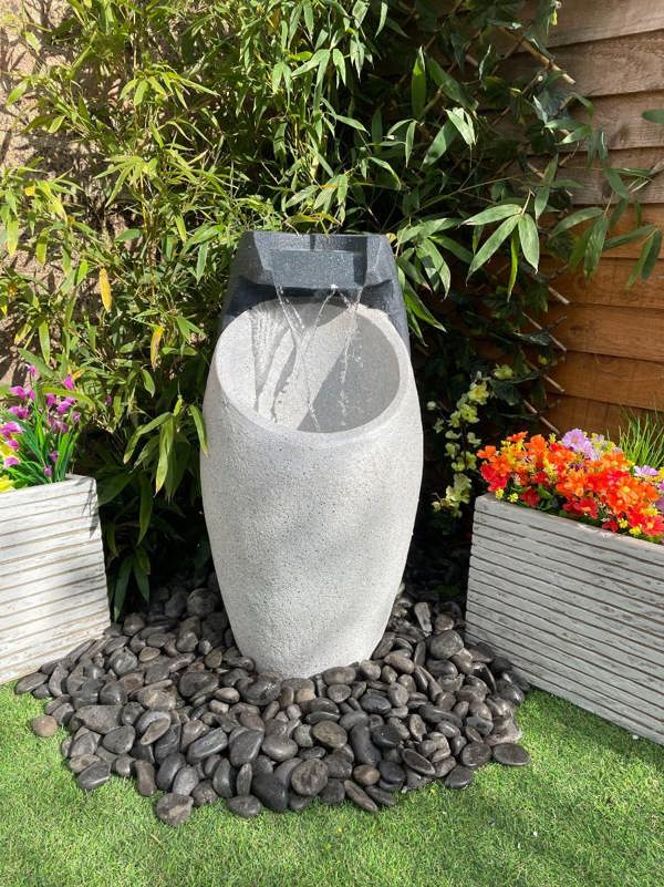 Tranquillity Water Features Pouring Vase Contemporary Water Feature