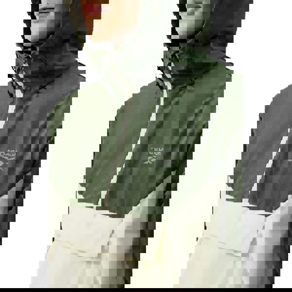 Reebok Mens Burbage Overhead Windrunner Jacket - Breakaway Green - 