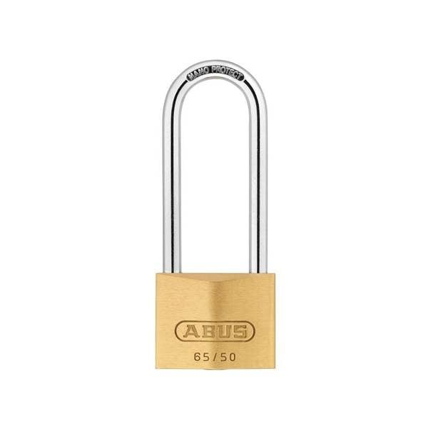 Abus Mechanical 65 Series Brass Padlock - Multi Colour - 