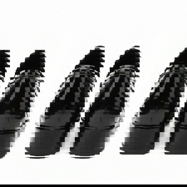 Dolcetto Men’s Faux Leather Slip On Penny Loafers