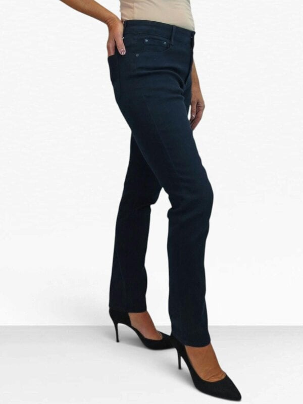 Paulo Due Women's High Waist Soft Stretch Slim Tapered Jeans