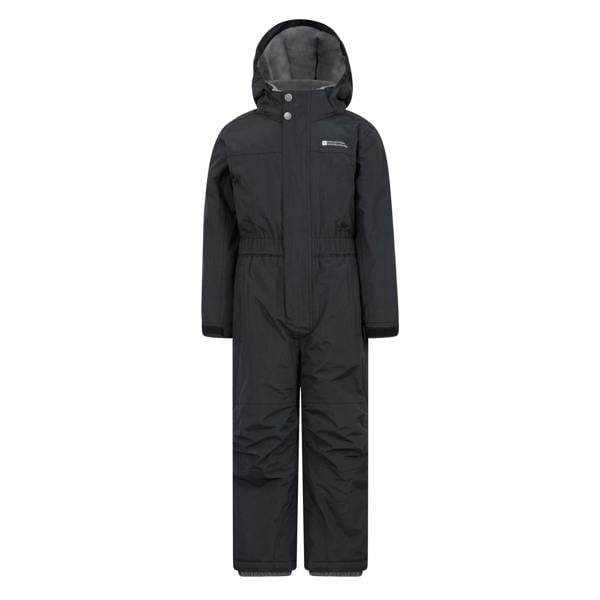 Mountain Warehouse Childrens/Kids Cloud All In One Waterproof Snowsuit - Black - 