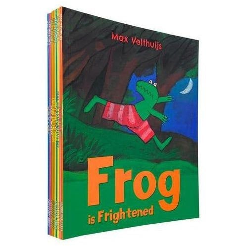 Frog Series 10 Book Set by Max Velthuijs Frog is Frog, Frog is a Hero