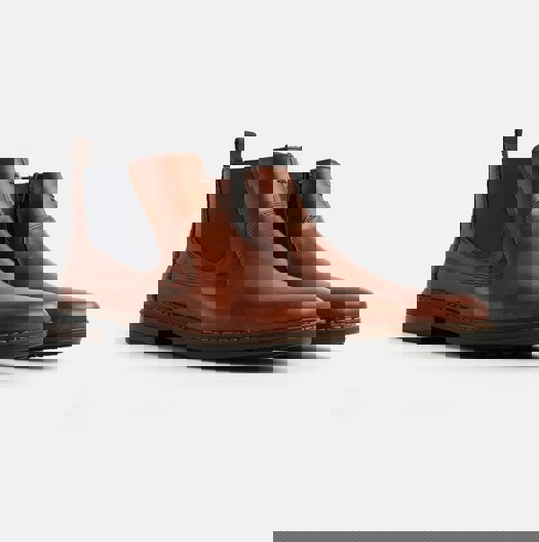 Rieker 17654-22 Mens Leather Boots - Brown