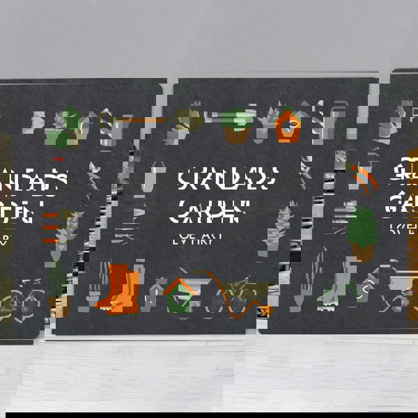 Personalised Memento Company Personalised Gardening Metal Sign