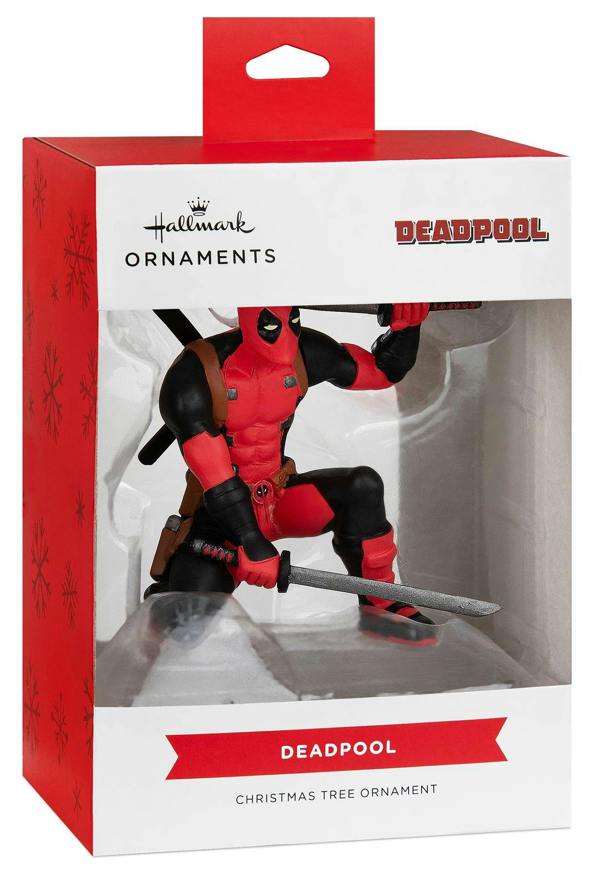 Marvel - Deadpool with Katana Swords Christmas Tree Ornament