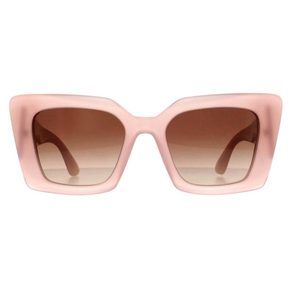 Burberry Sunglasses BE4344 Daisy 387413 Frosted Pink Brown Gradient