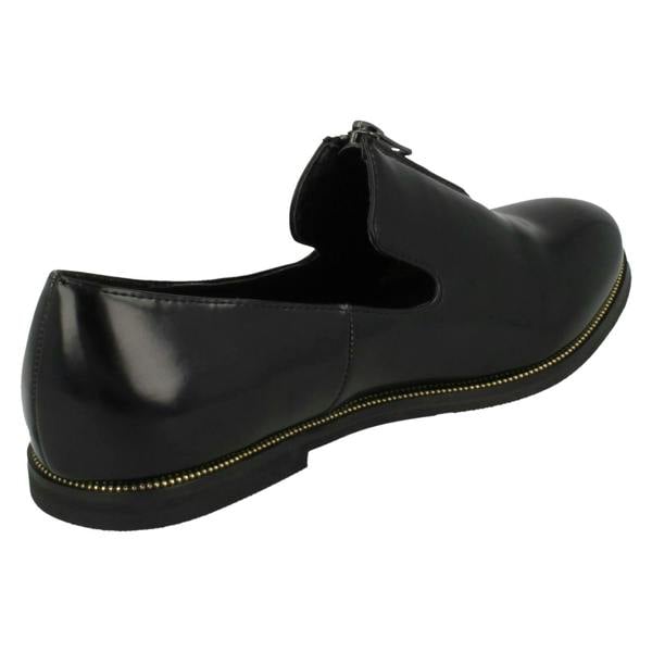 Down to Earth Ladies Down To Earth Zip Detail Loafer