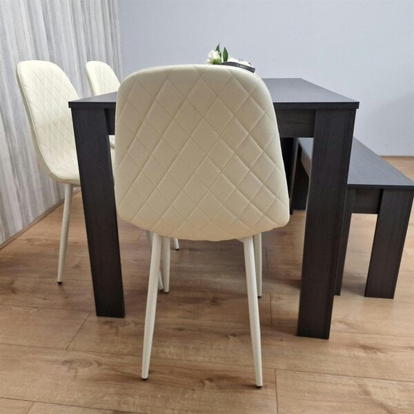 Kosy Koala Dining Table Set with 4 Chairs and a Bench Dining Room and Kitchen table set of 4