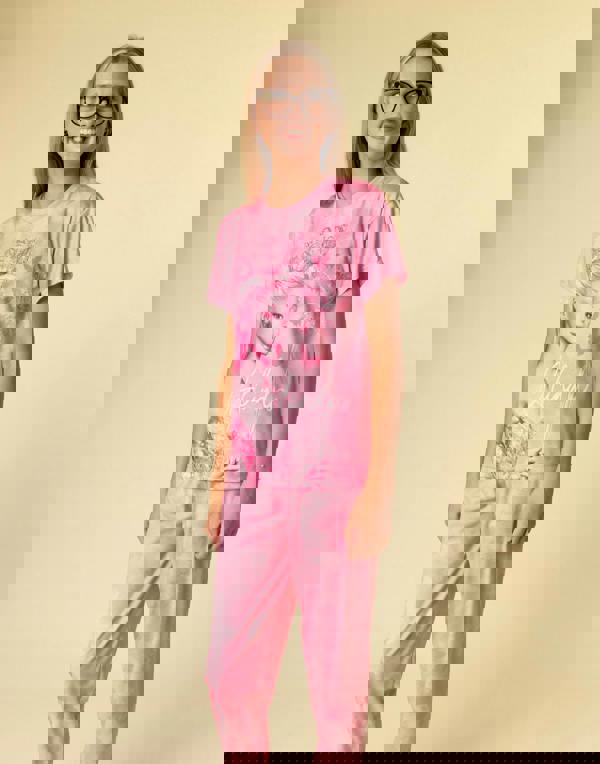 Wicked Girls Multicoloured Glinda & Elphaba Multi-Pack of 2 Short Sleeve Long Leg Pyjama Set