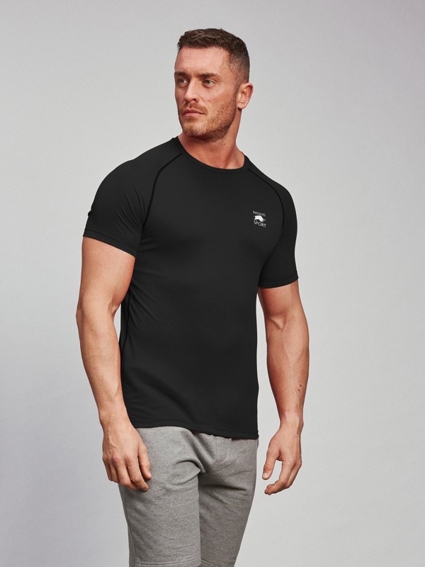 Raging Bull Mens Performance T-Shirt - Black