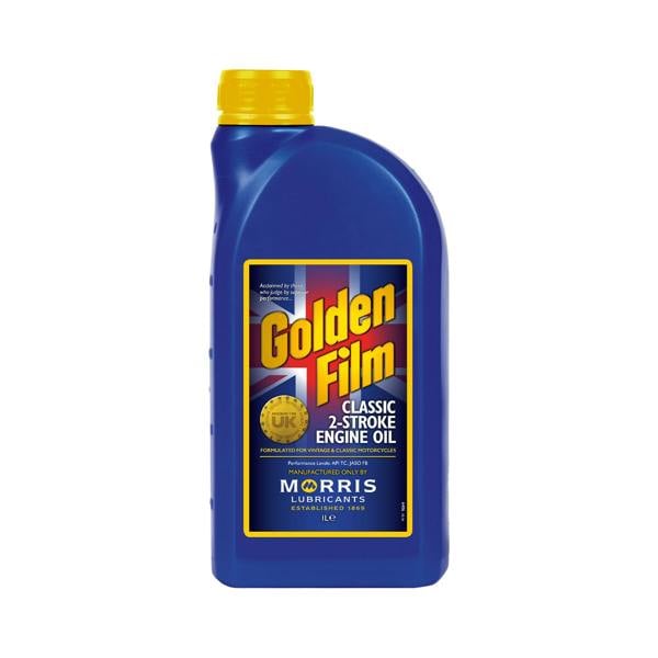Morris Golden Film Classic 2T 2 Stroke Motorcycle Engine Oil API TC JASO FB 1L