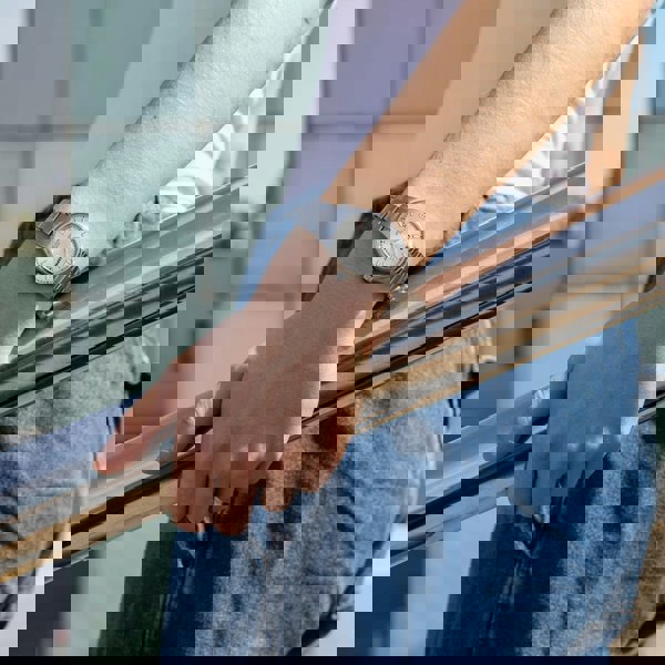 Calypso Ladies Grey Stainless Steel Watch K5861/2