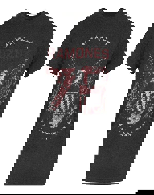 Amplified Clothing Mens Black Ramones Short Sleeved T-Shirt