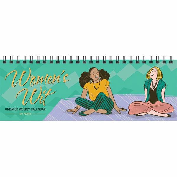 Andrews McMeel Publishing Women's Wit Weekly Perpetual Desk Calendar, Perpetual Calendars and Diaries, Week To View, Lifestyle, Gift