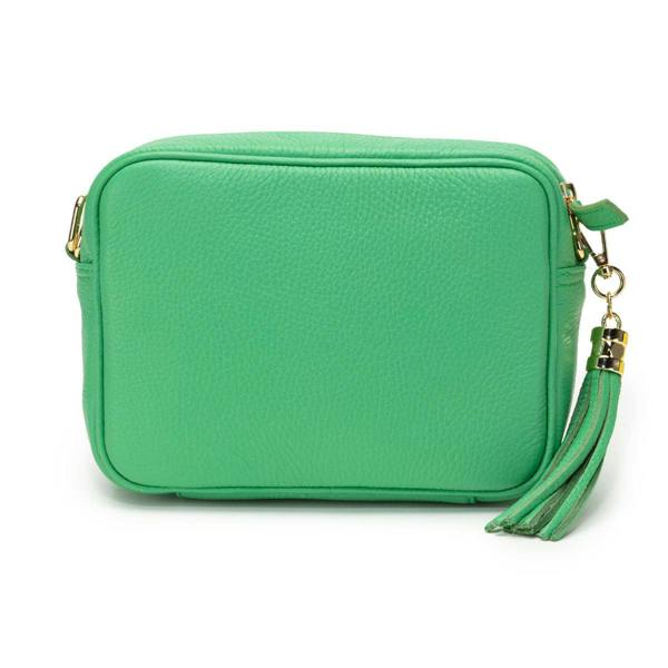Elie Beaumont Crossbody Tassel Pistachio