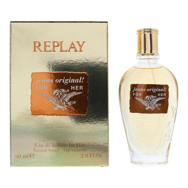 Replay Jeans Original For Her Womens Eau De Toilette 60ml Fragrance
