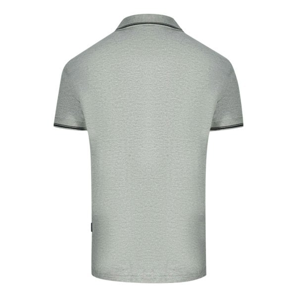 Aquascutum Aldis Tipped Polo Shirt - Grey