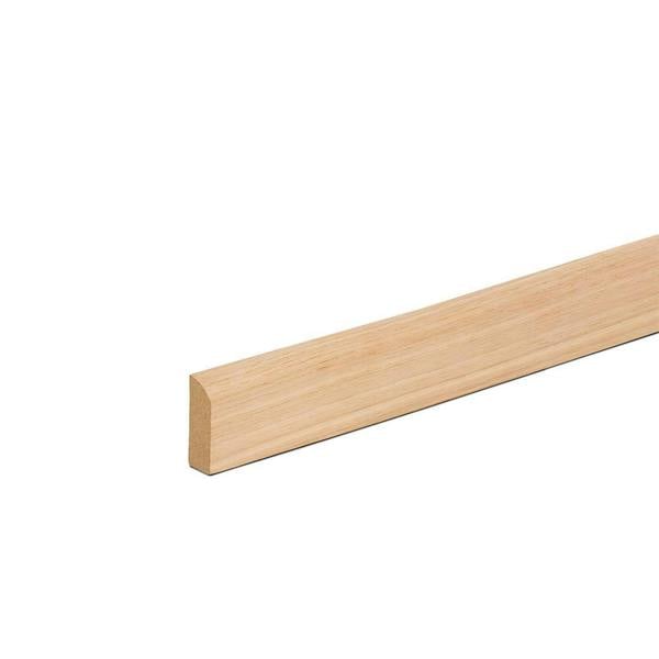 Snowdon Timber MDF Oak Rounded Architrave (T) 15mm (W) 44mm (L) 2.1m - Pack of 5
