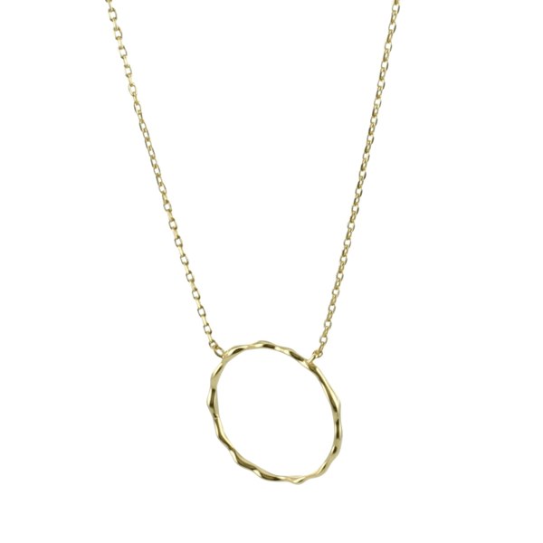 Sterling Silver Hula Hoop Necklace - Reeves & Reeves