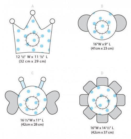 Kwik Sew Sewing Pattern 0254 for Baby, One Size Only - Easy