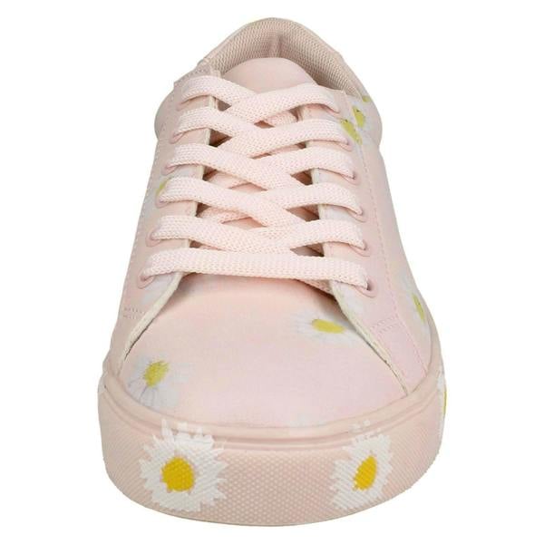 Spot On Ladies Spot On Daisy Print Pumps F80348