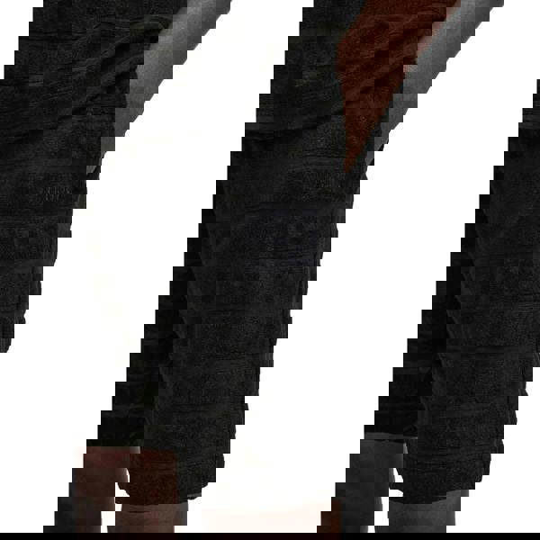 Hugo Mens Dutowel Stripe Relaxed Fit Shorts - Black - 